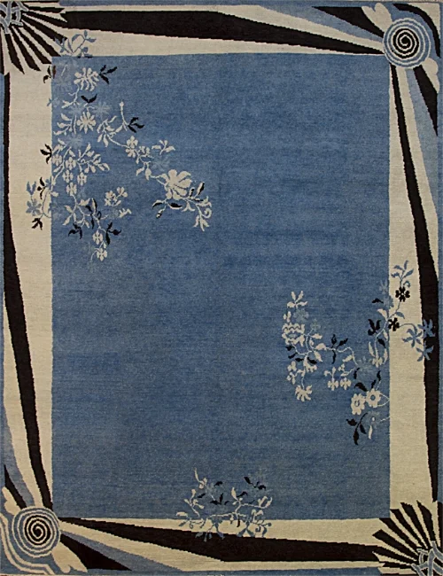 Chinese Art Deco Inspired Area Rug CD212