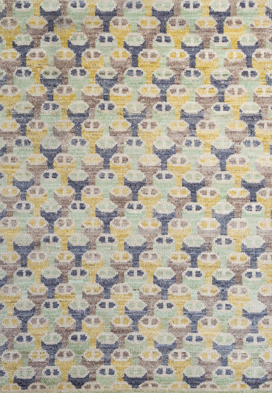 Geometric Patterned Rug: Design ML117C