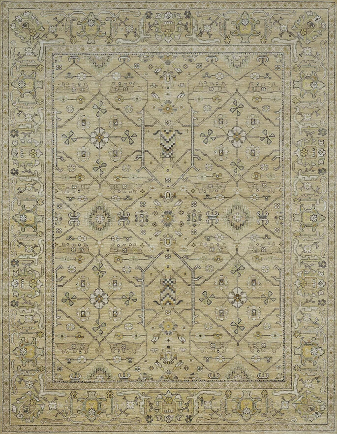 Oushak Area Rug OU478B