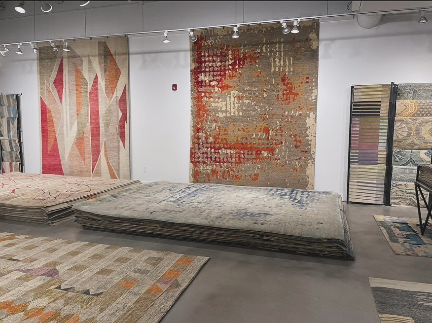 Day 4 at @hpmkt. We&rsquo;re at the tail end of the show but we&rsquo;re still going strong! Stop by today at 200 Steele building to learn more about our hand-knotted rug offerings. All of our designs are available in standard and custom sizes.
.
.
.