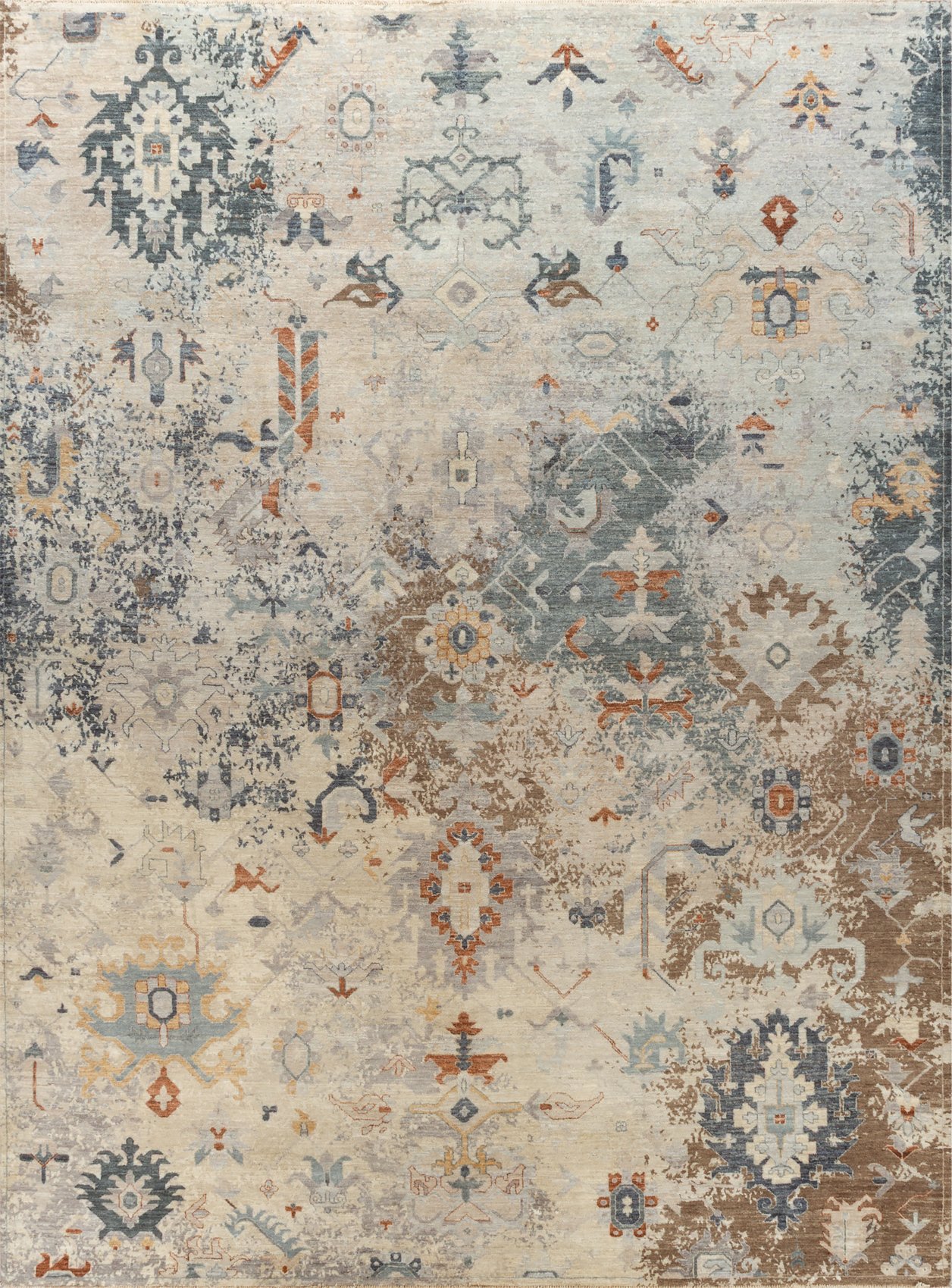 Retro Classic Area Rug 4067E