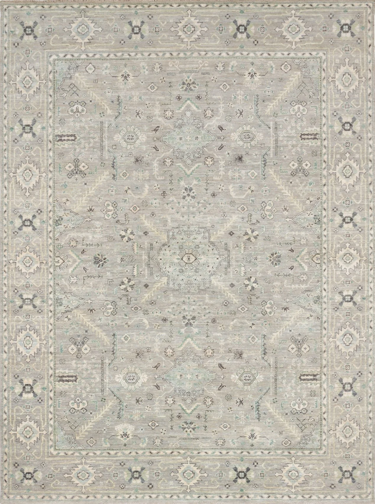 Oushak Area Rug OU475P