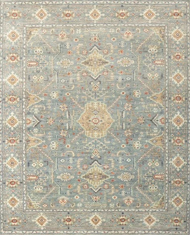 Oushak Area Rug OU475k