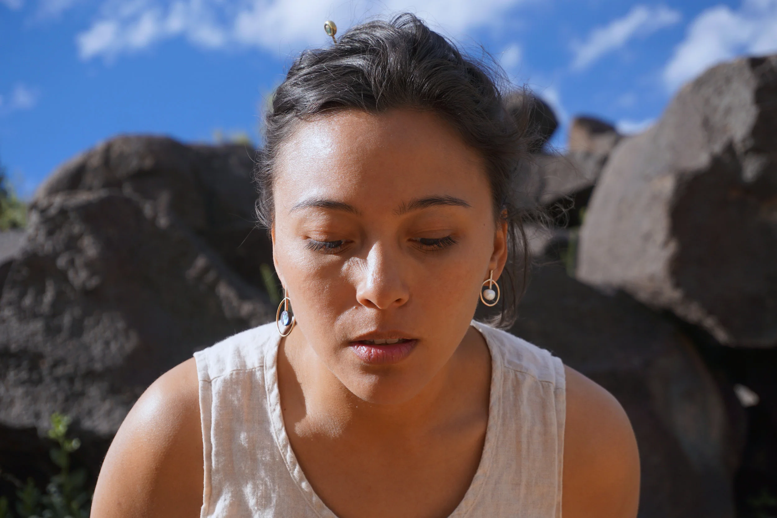 mismatch abalone and pearl studs.JPG