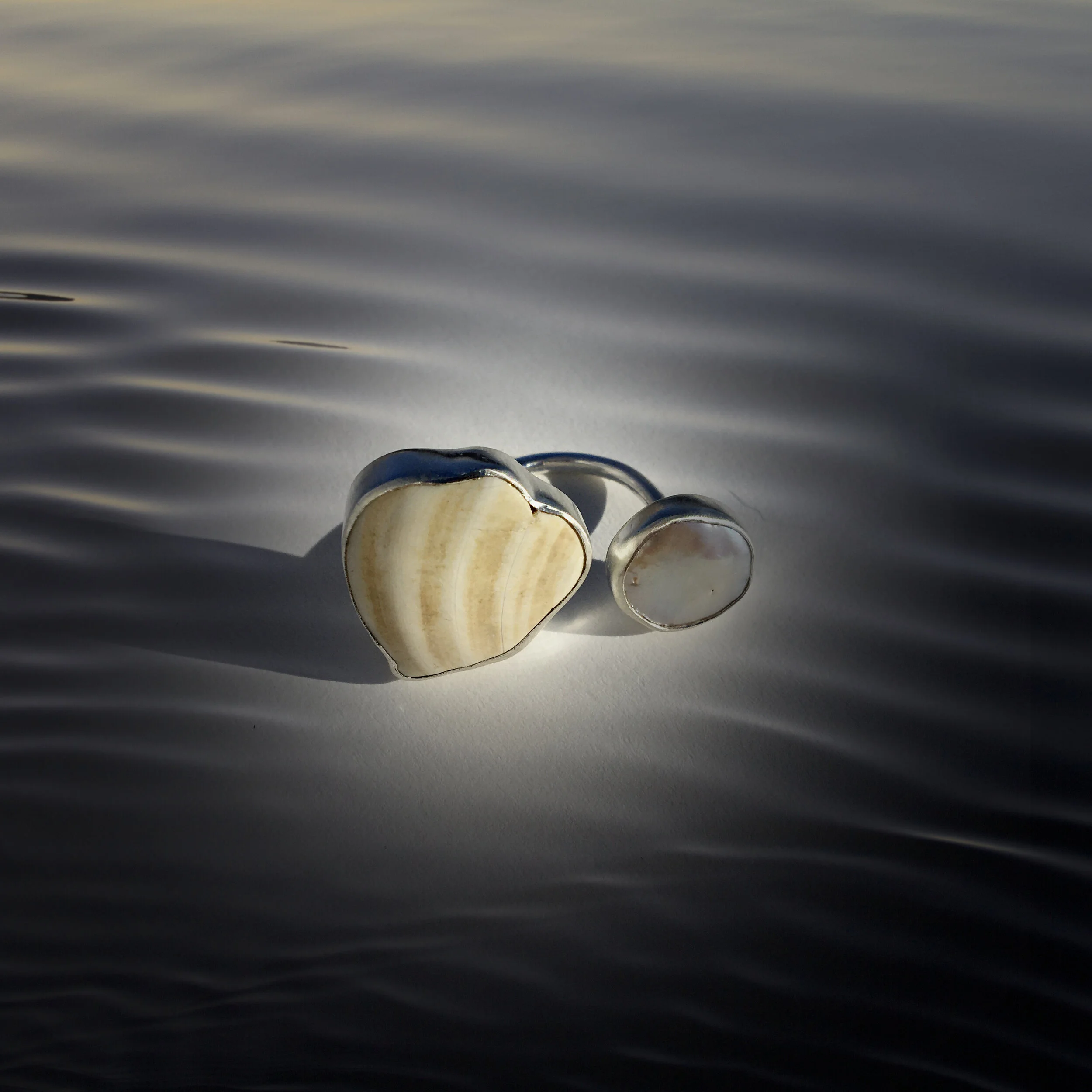 Shell and Pearl Ring, 2020
