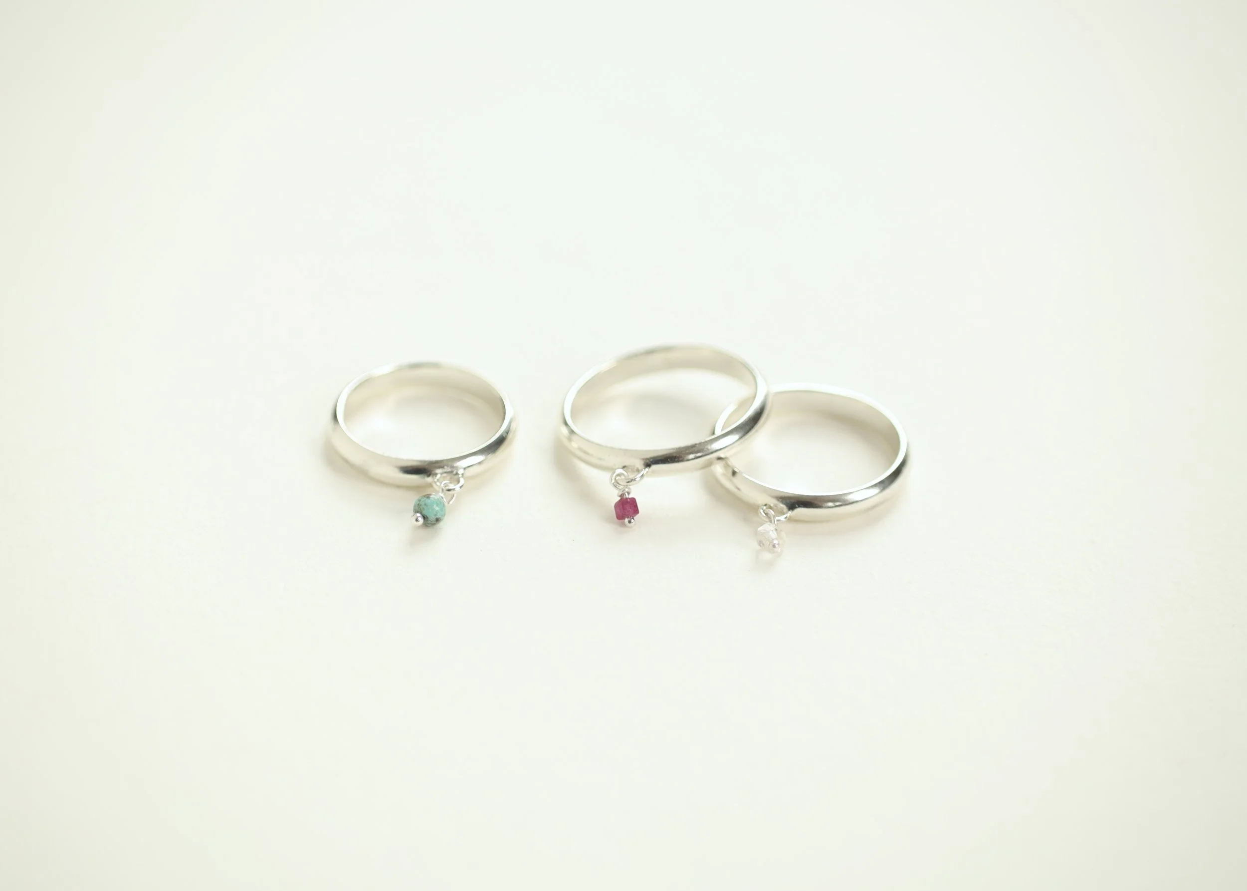 birthstone rings dangly bead Sophie Kissin Jewelry.JPG