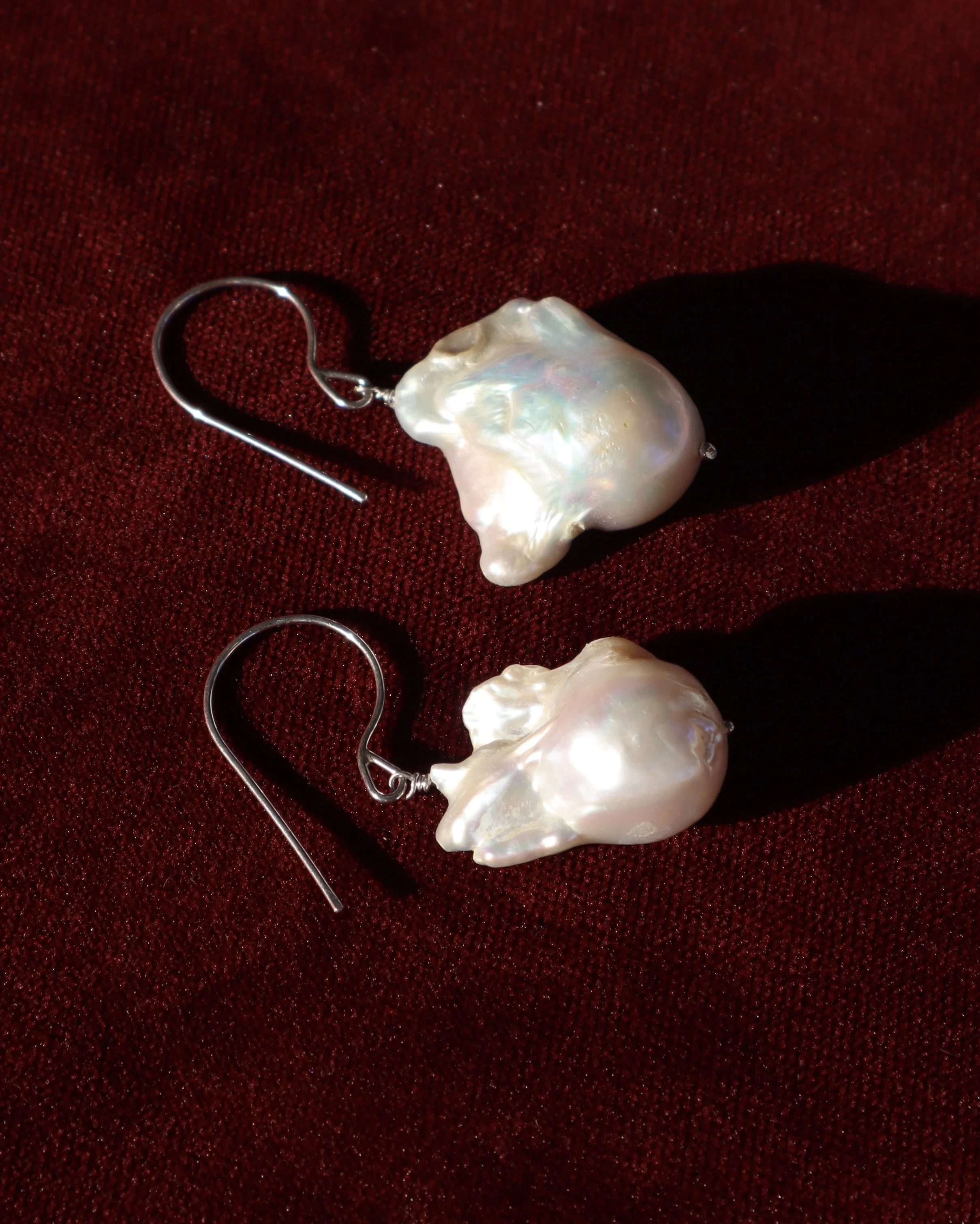large fireball baroque pearl dangle earrings Sophie Kissin Jewelry 3.JPG