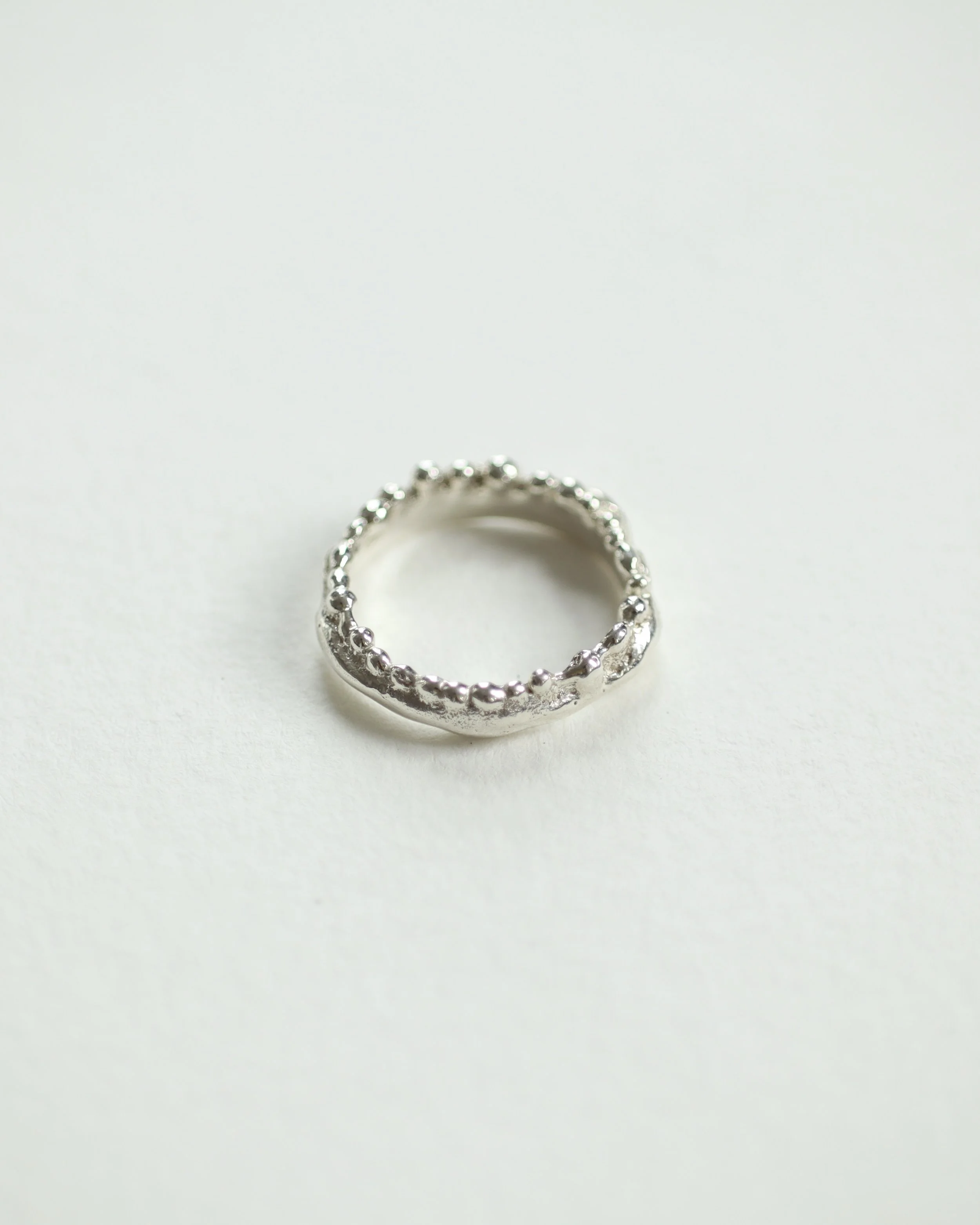 bubbly sandcast ring 1 Sophie Kissin.JPG