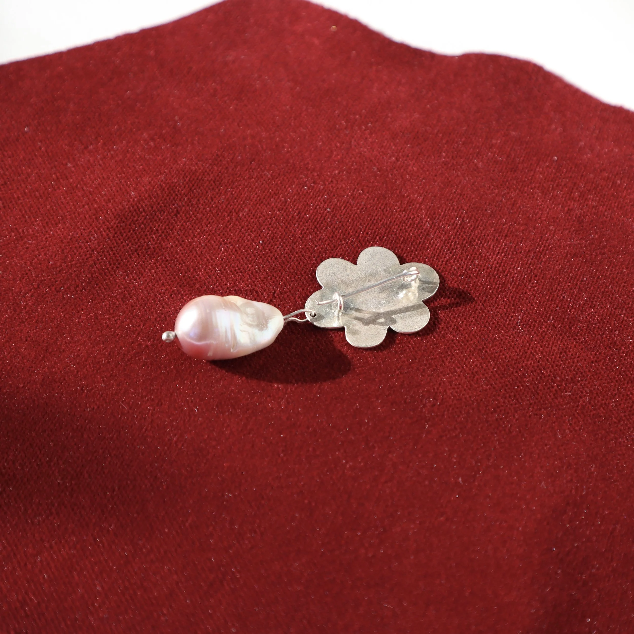 lace purple pearl brooch Sophie Kissin Jewelry 2.JPG