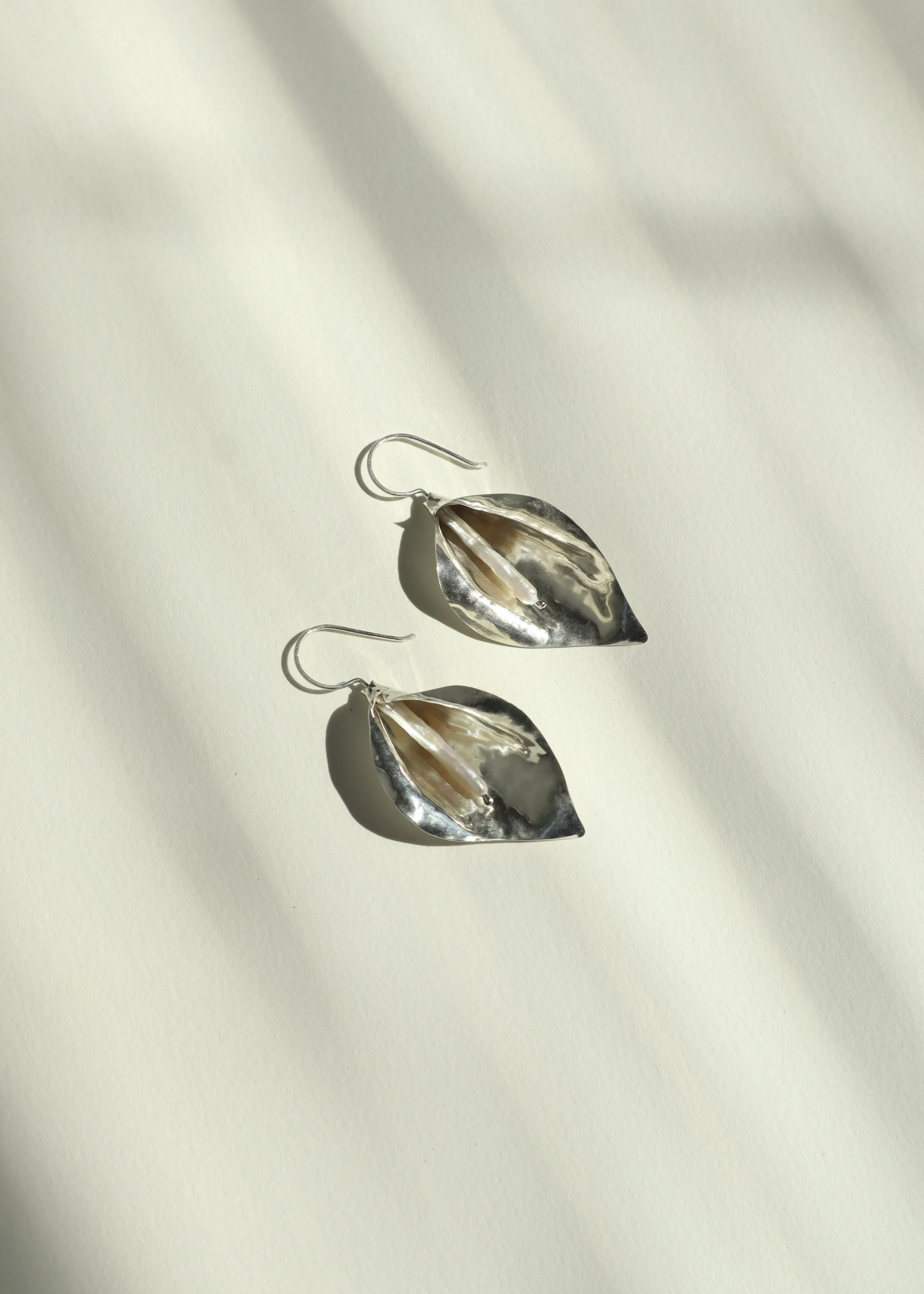 Large Calla Lily Earrings