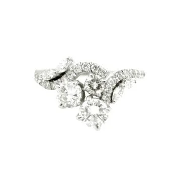 Diamond Cluster Ring