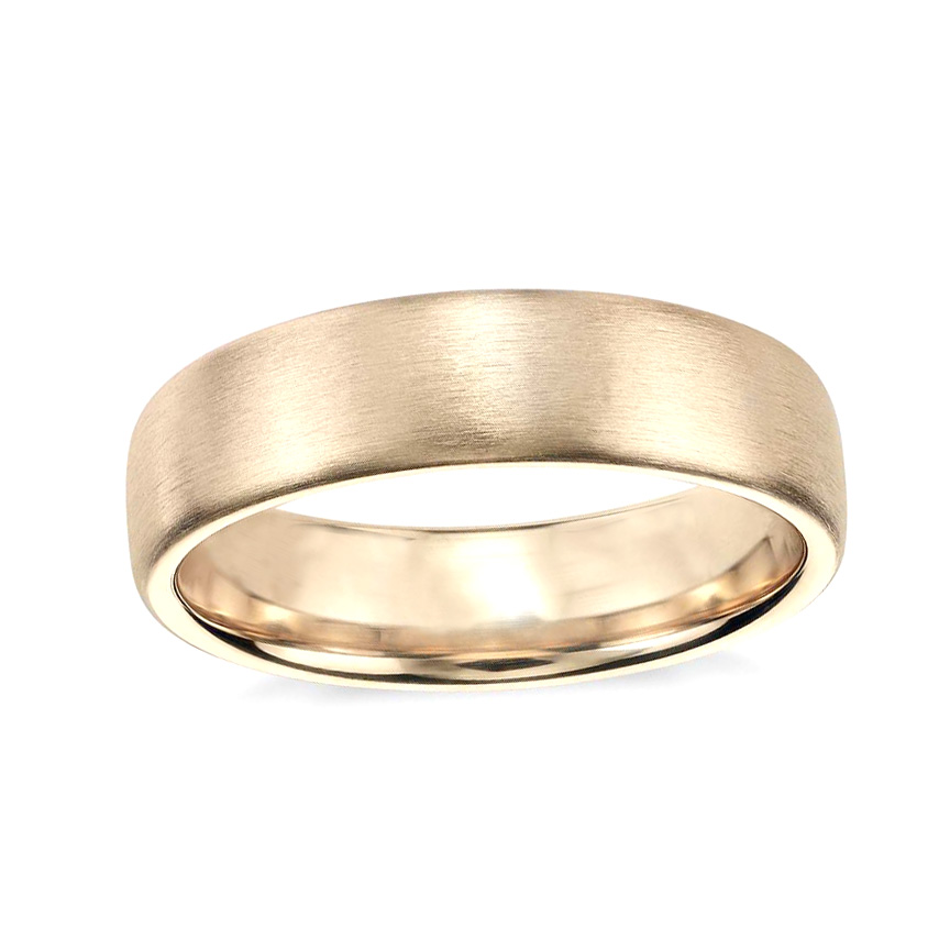 mens band YG 4mm Low Dome brushed Polish V1_1.jpg