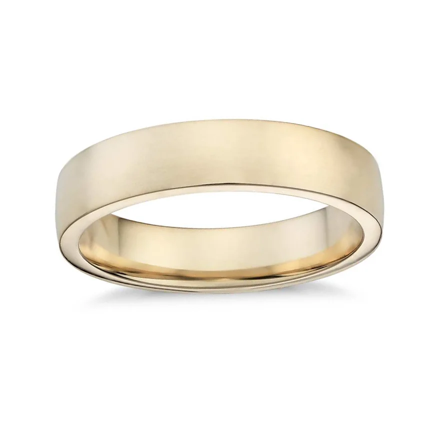 Matte Half-Domed Mens Band