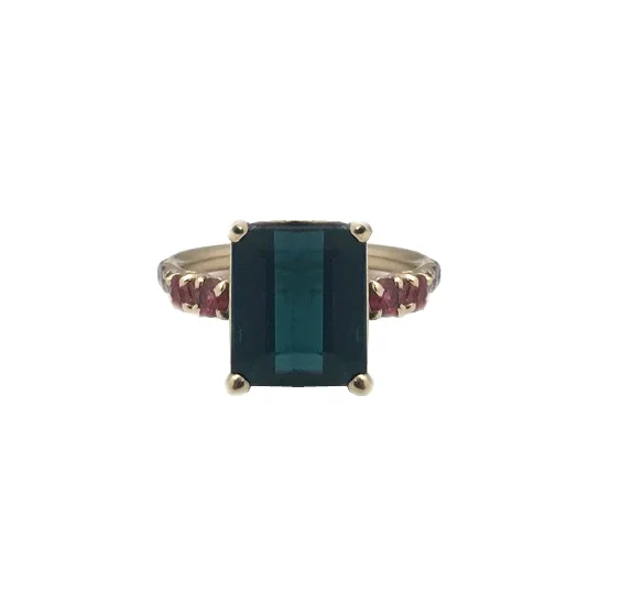 Tourmaline Square + Sapphire