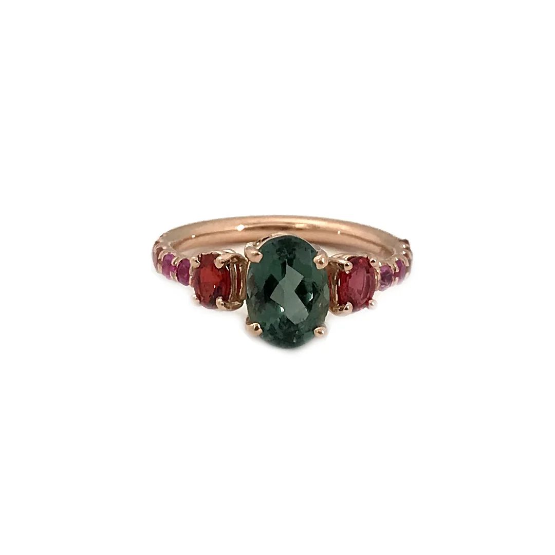 Tourmaline + Ruby + Sapphire