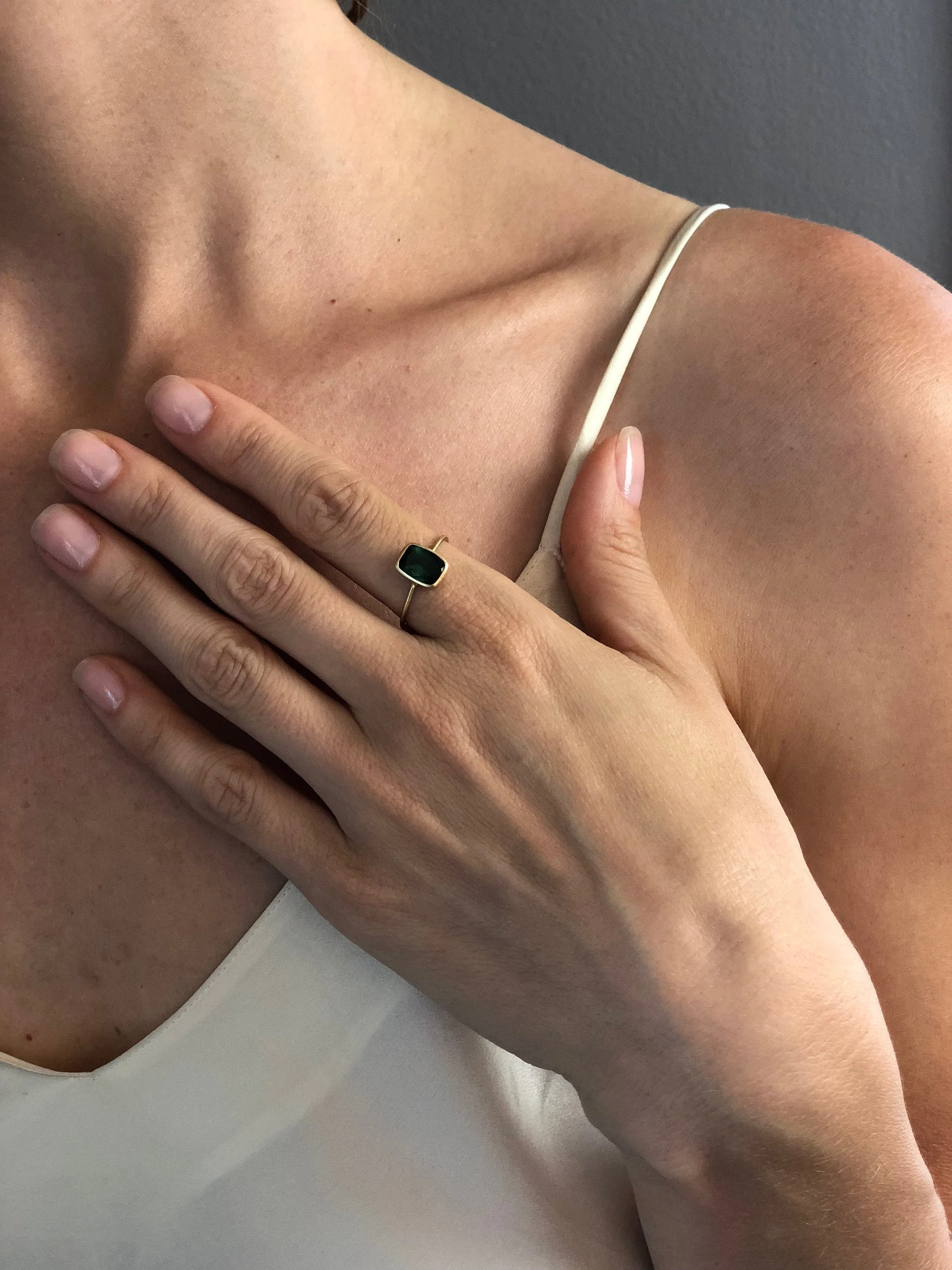 Green Tourmaline Thin Band Stacker.JPG