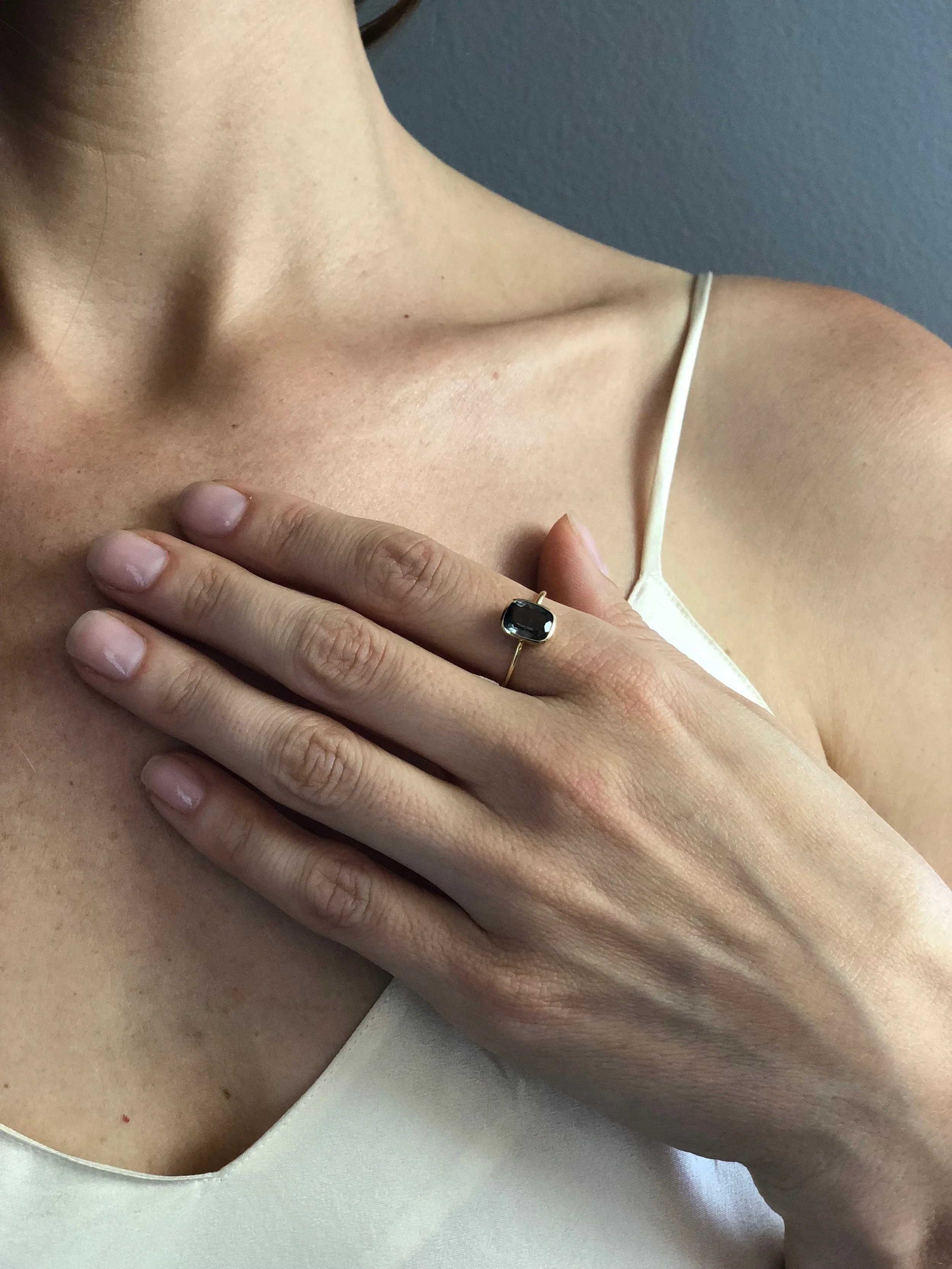 Grey Tourmaline Thin Band Stacker.JPG