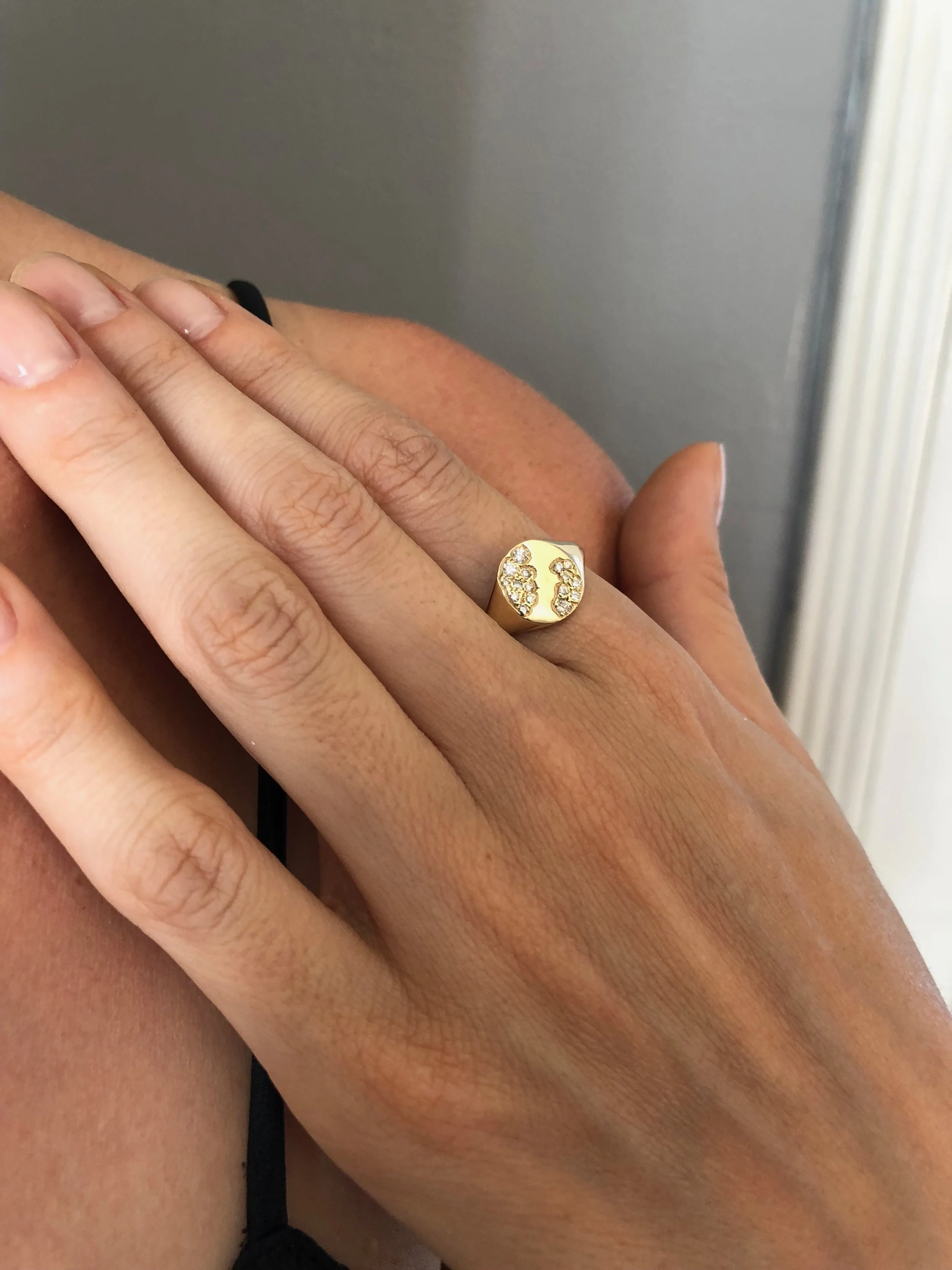 Cloud Diamond Medium Signet Ring.JPG