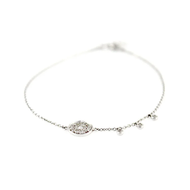 Diamond Target Pavé Bracelet