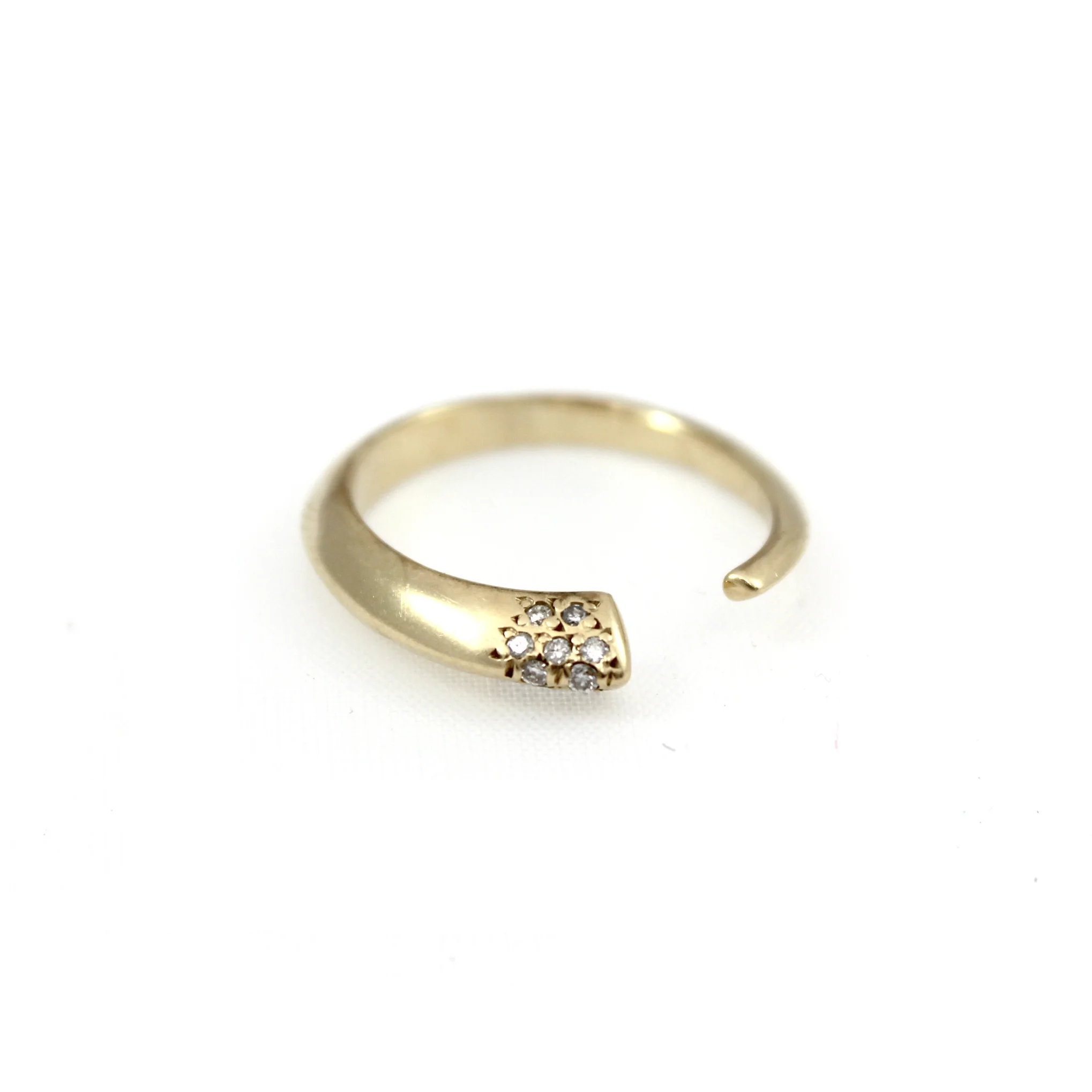 Horn Ring Pave Tip