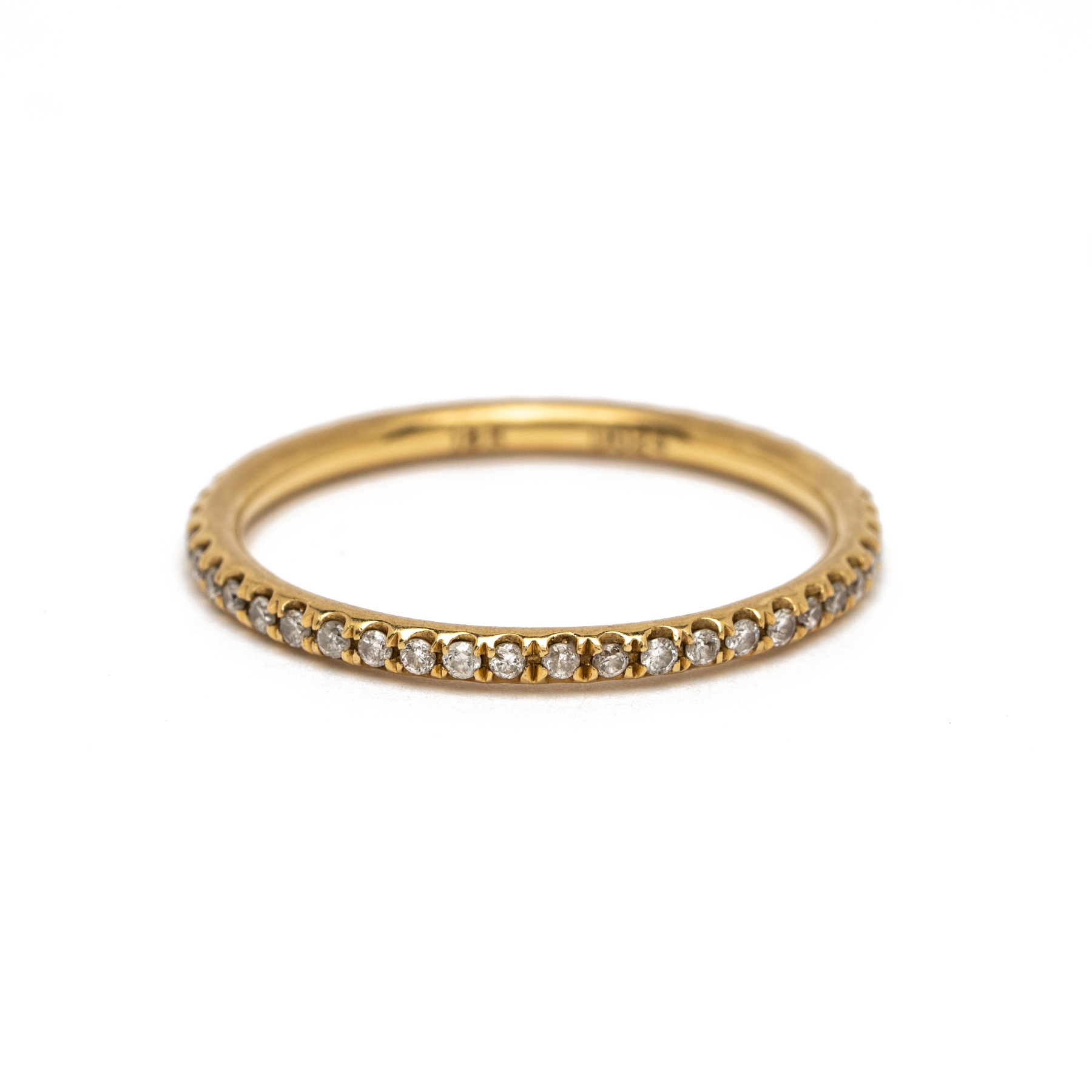 Thin Pavé Band 
