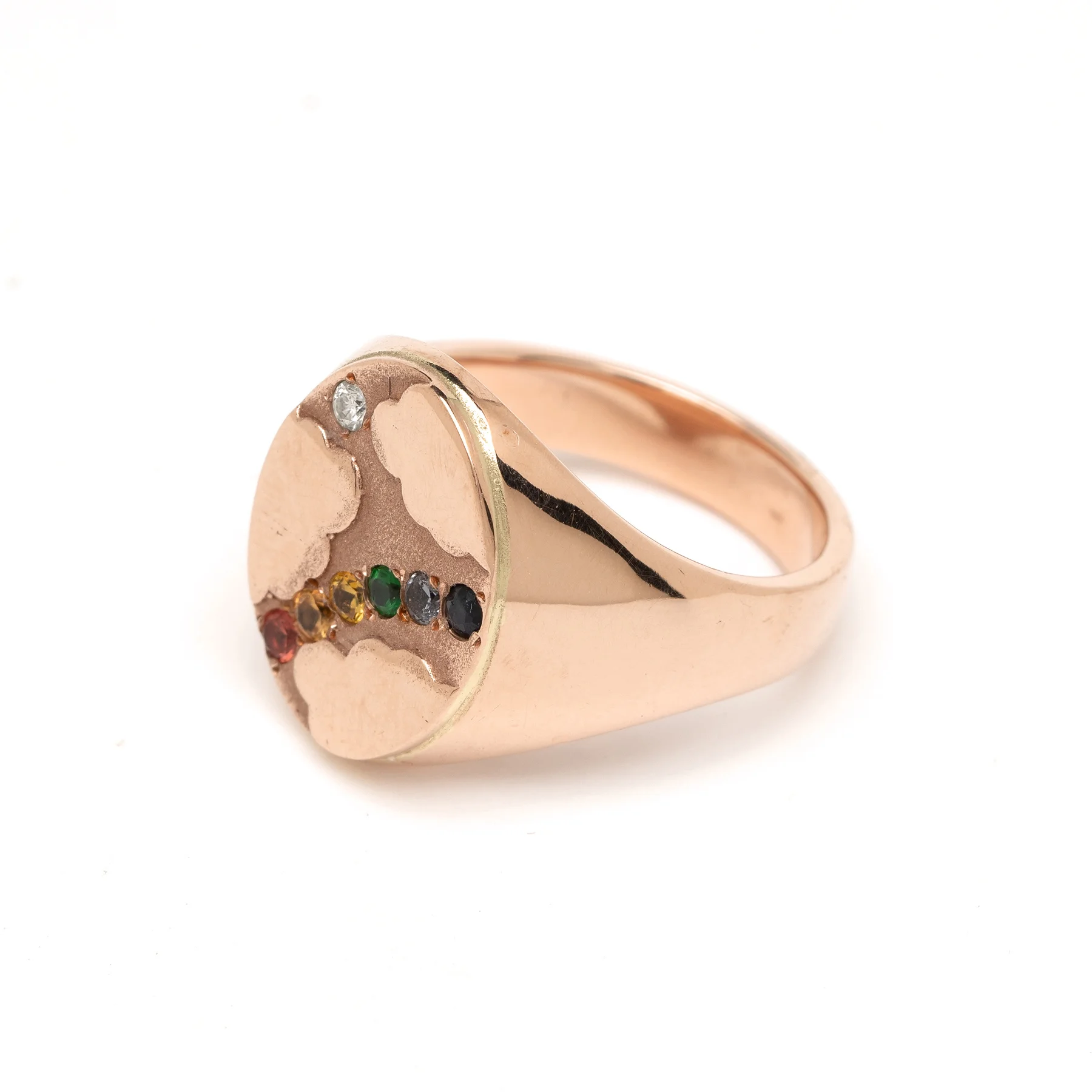 Cloud Signet Large Rainbow Sapphire RG Ring Angle.jpg