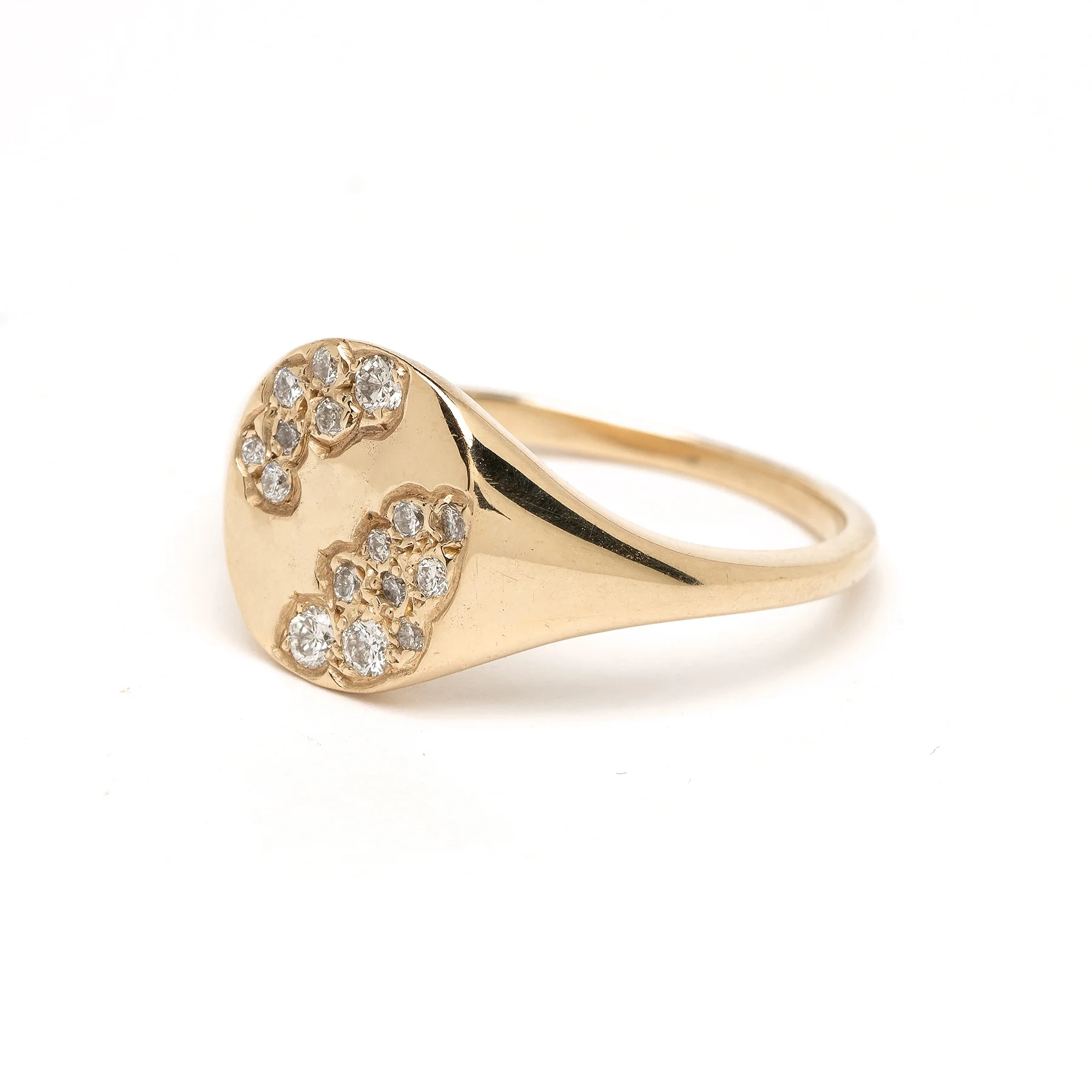 Cloud Signet Medium Diamond Ring YG Angle.jpg