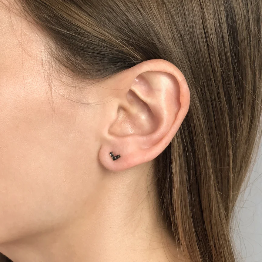 Black Diamond Arrow Studs.JPG