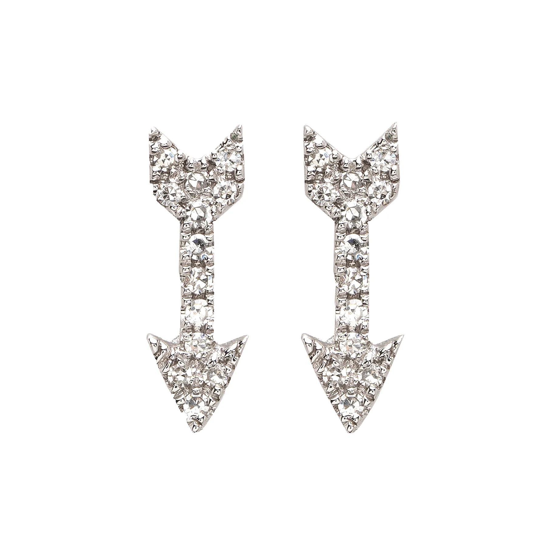 Diamond Arrow Studs