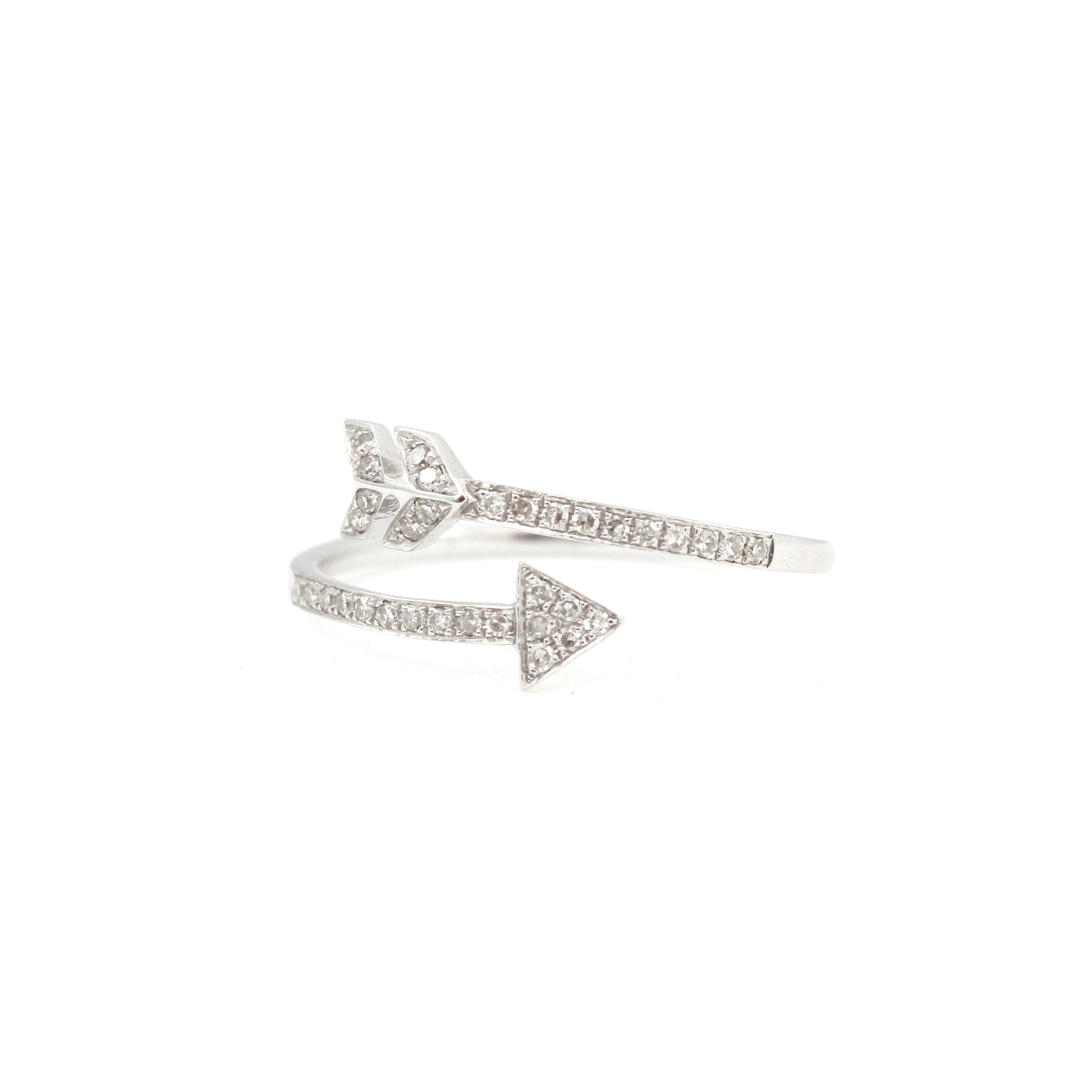 Diamond Arrow Ring