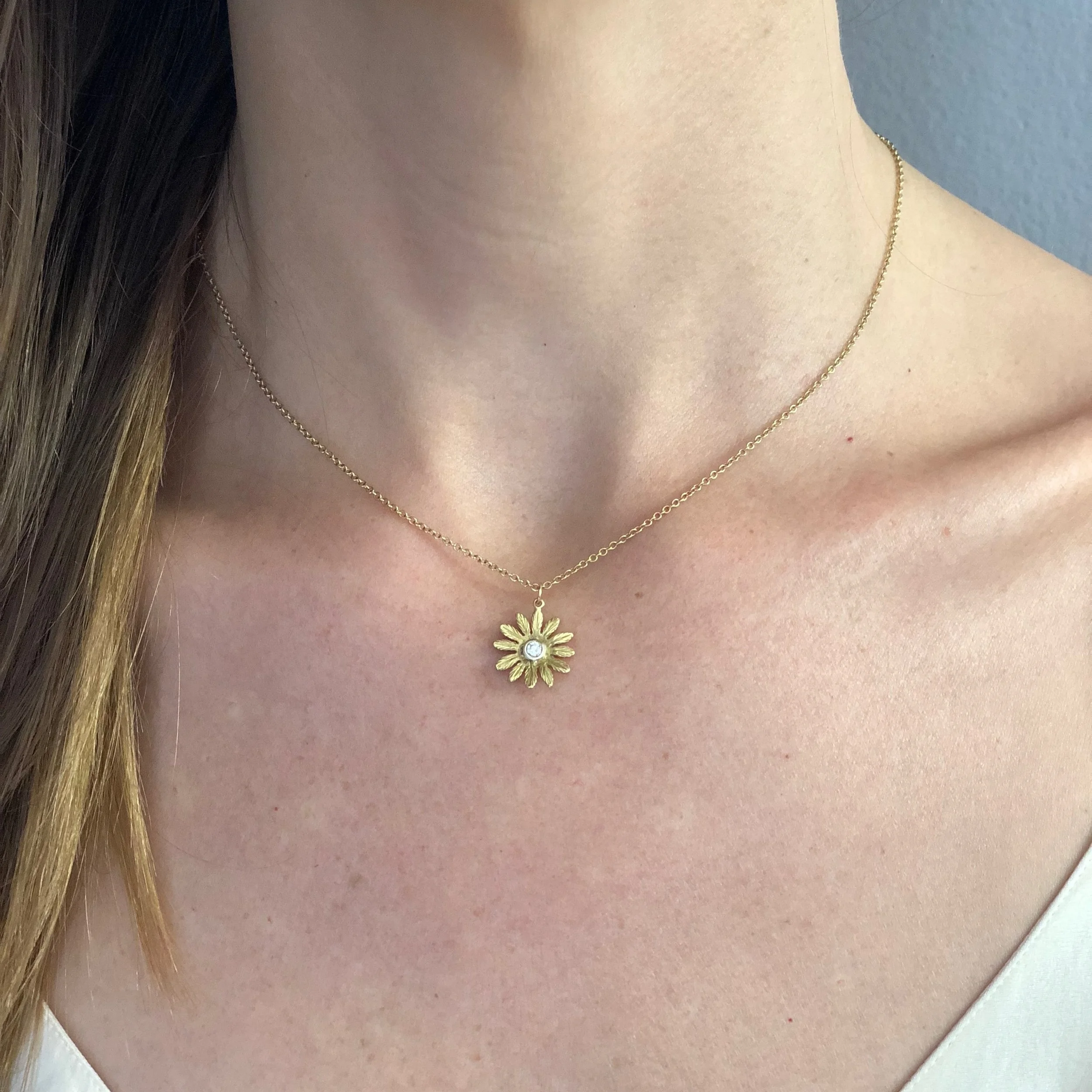 Vintage Flower Necklace YG.JPG