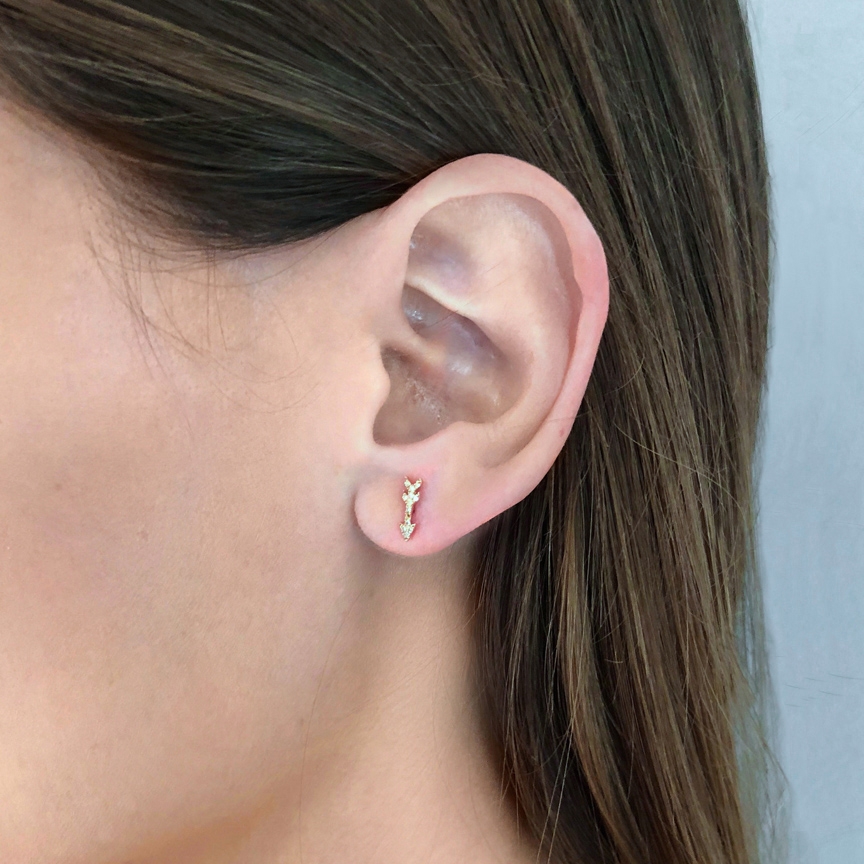 Arrow Pave YG Studs.JPG