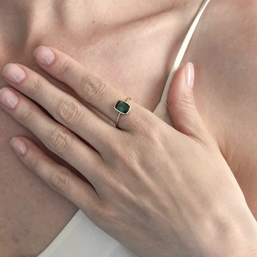 Green Tourmaline Thin Band Stacker.JPG