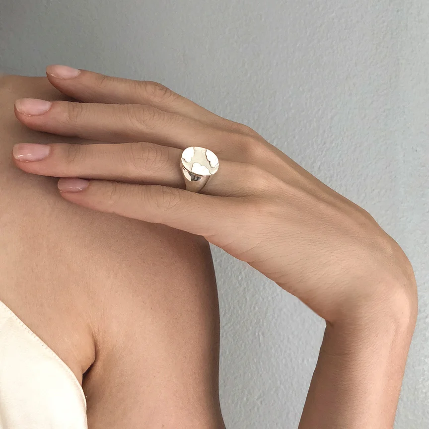 Cloud Signet Solid Large SS.JPG