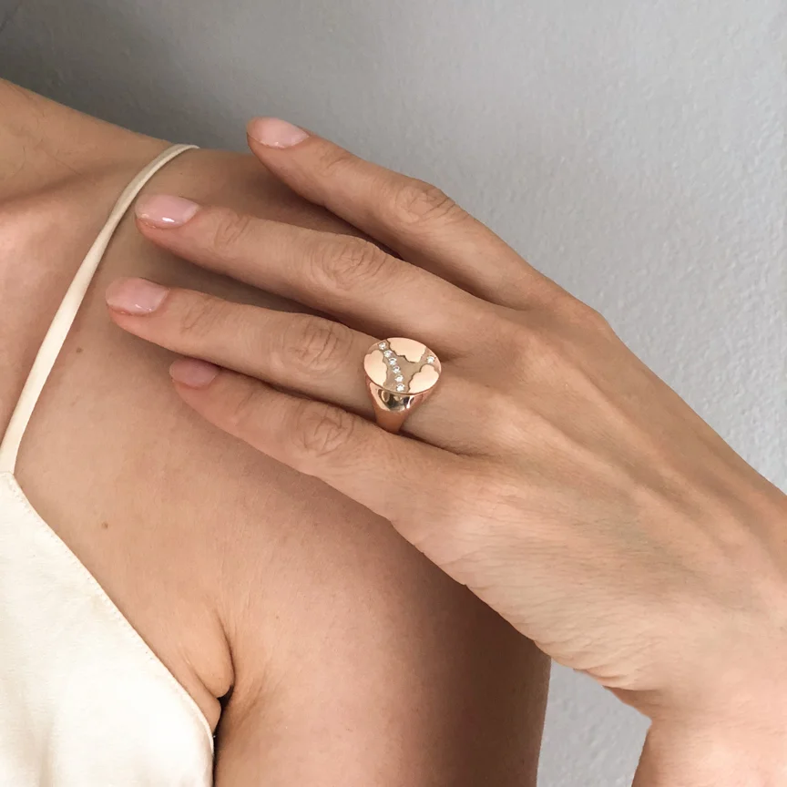 Cloud Signet Diamond Bow Large RG.JPG