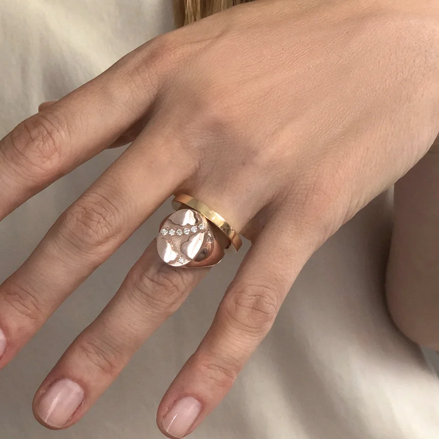 Cloud Signet Large Diamond Bow RG Square YG Band(1).JPG