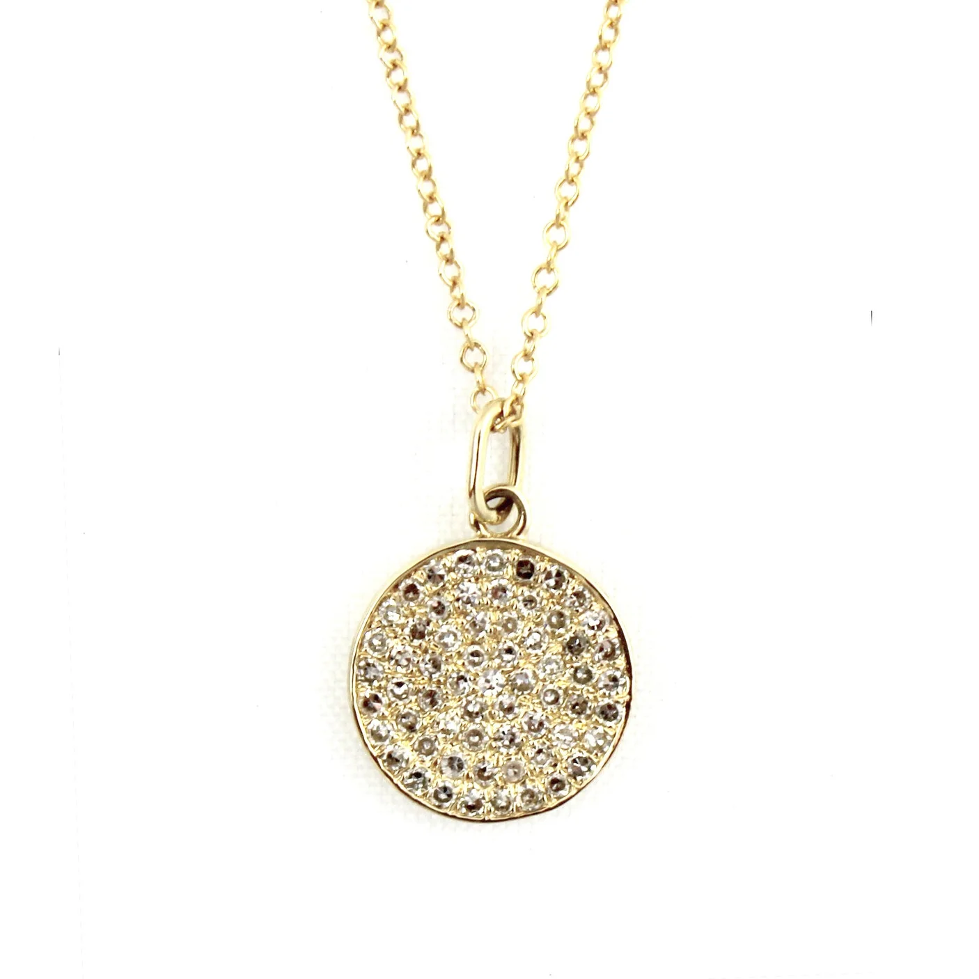 Target Pave Necklace