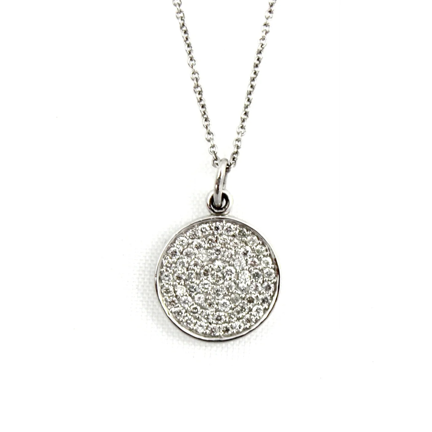 Diamond Target Necklace