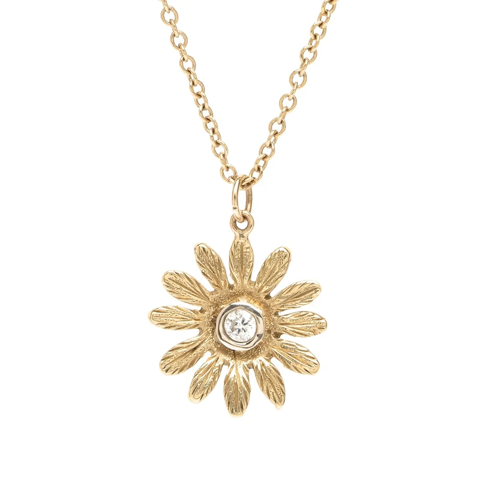Vintage Flower Necklace