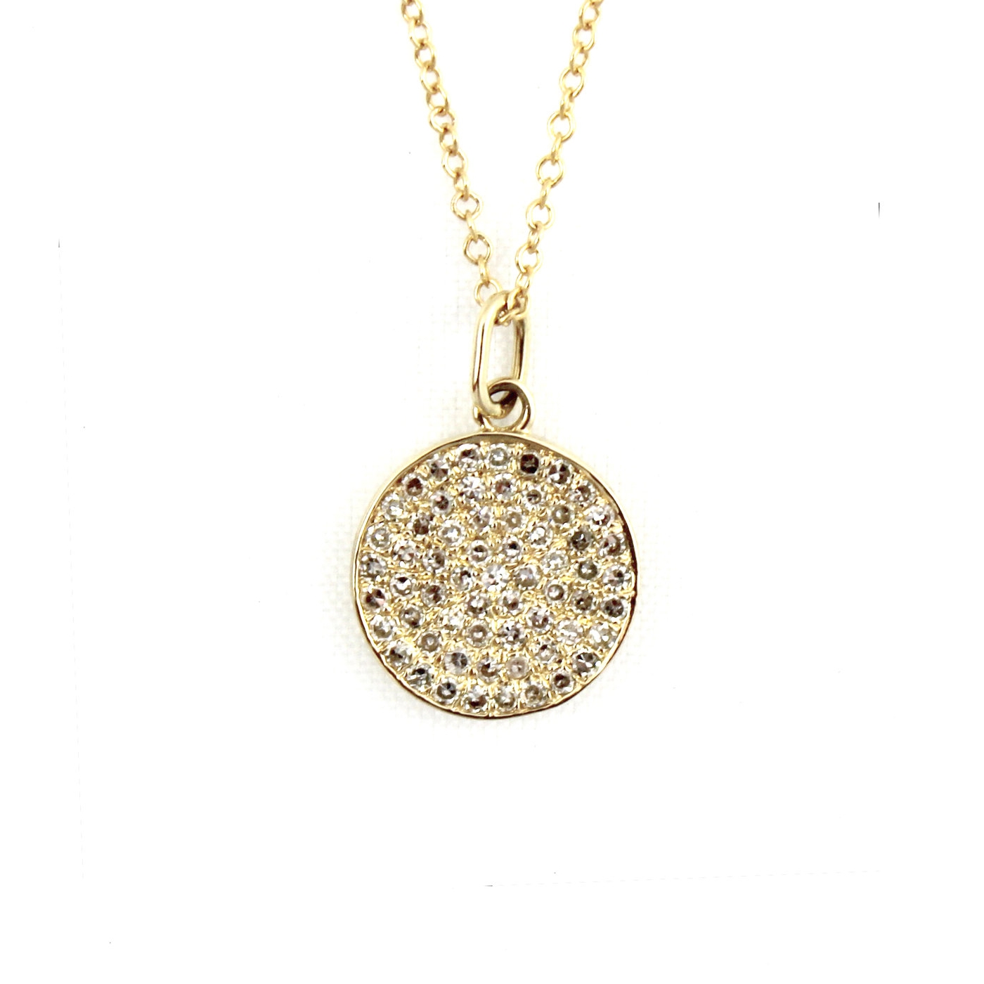 Target Pave Necklace