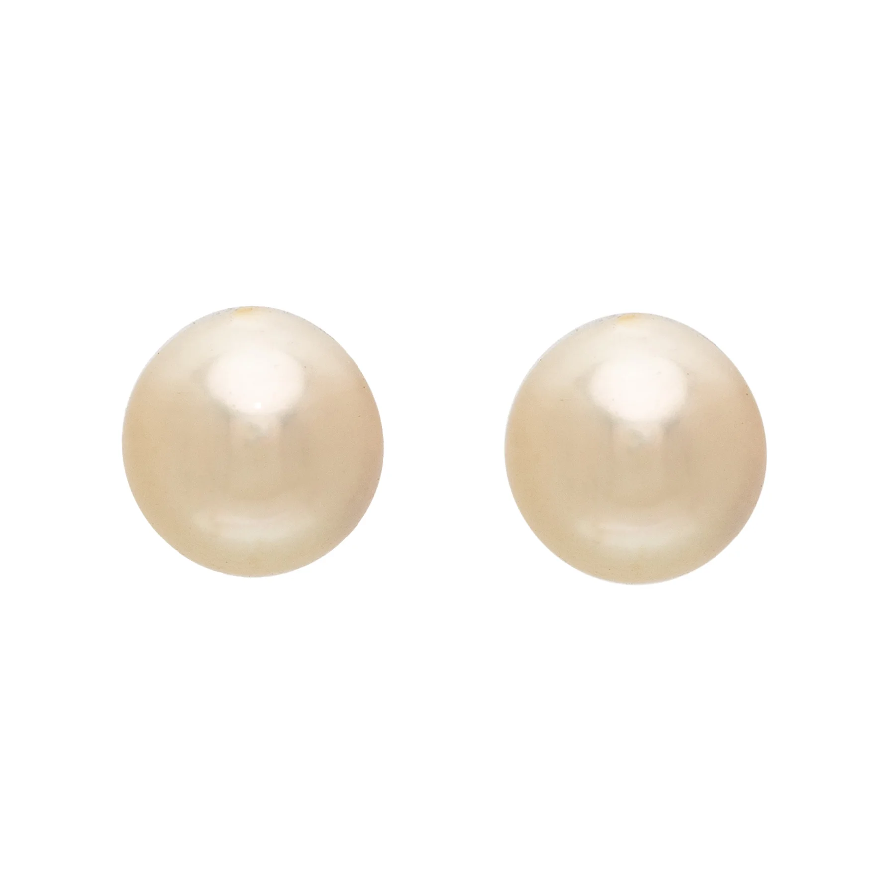 Pearl Organic Shape Stud Earrings.jpg