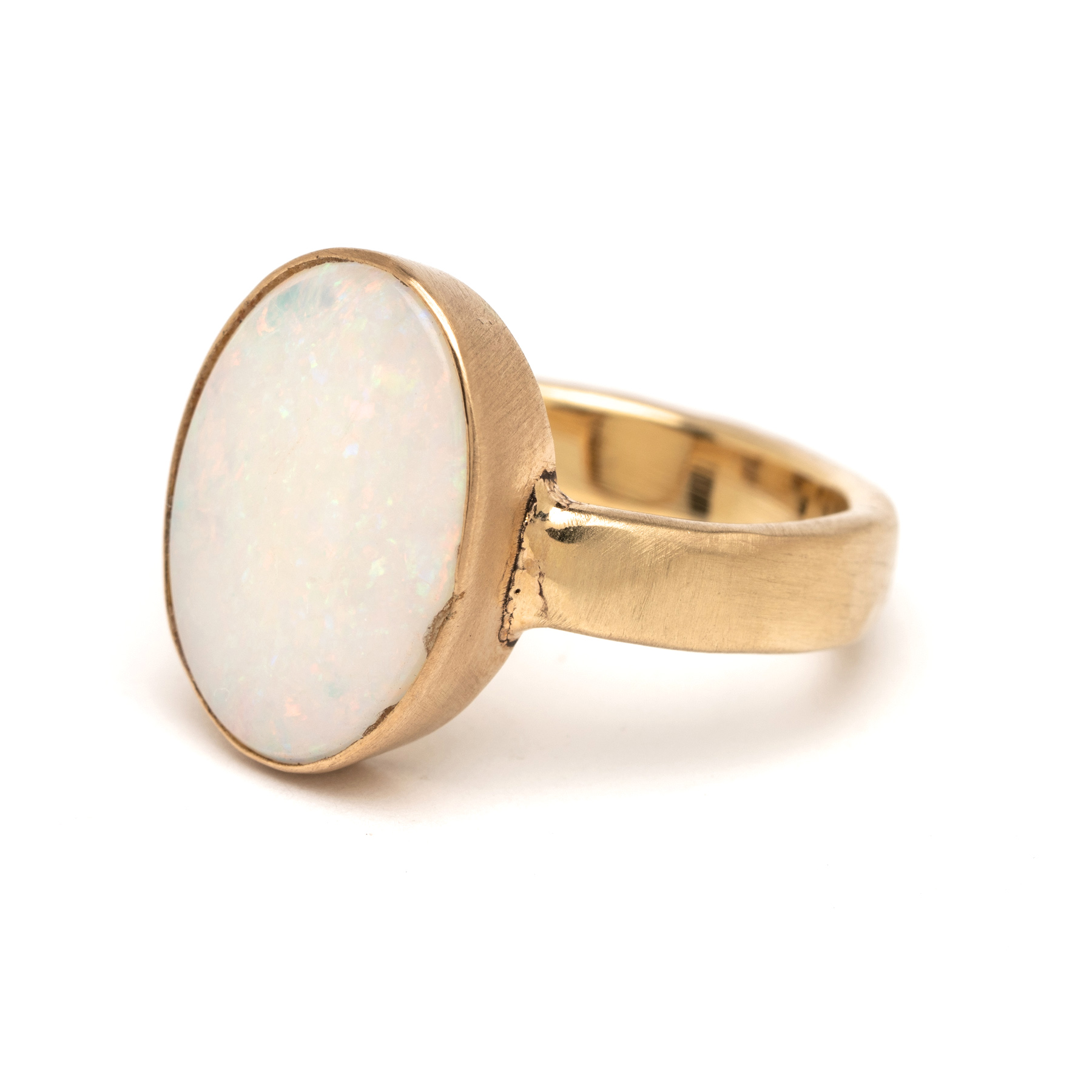Opal Flat Matted YG Band Ring Angle.jpg