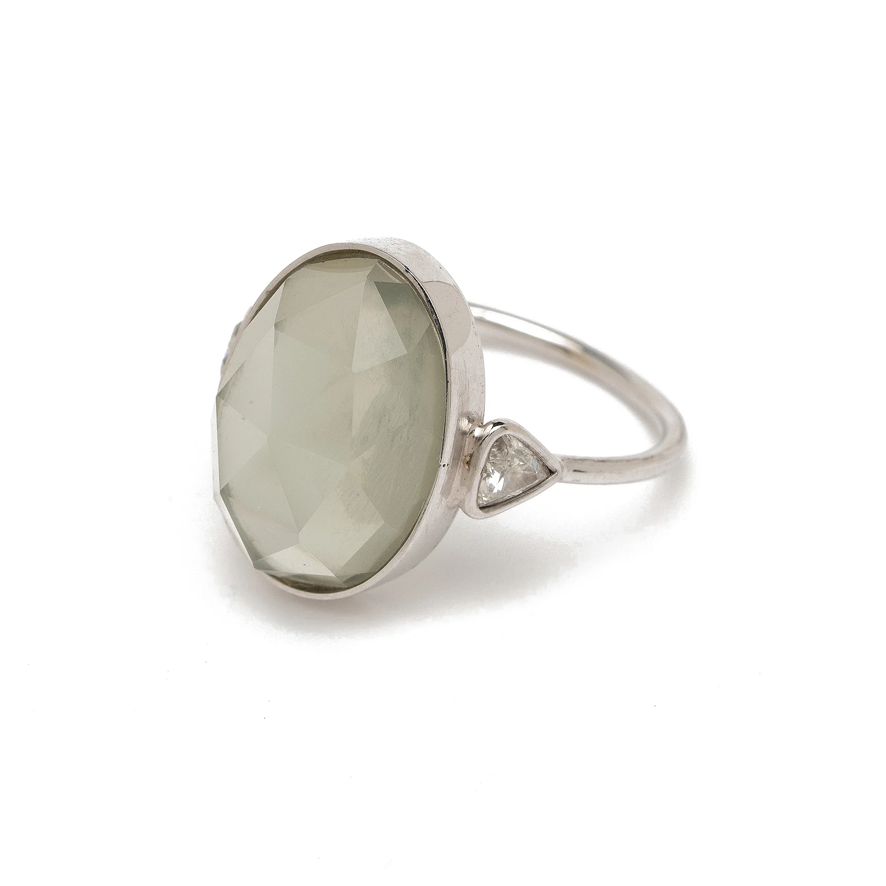 Moonstone Faceted Trillion Diamond WG Ring Angle.jpg