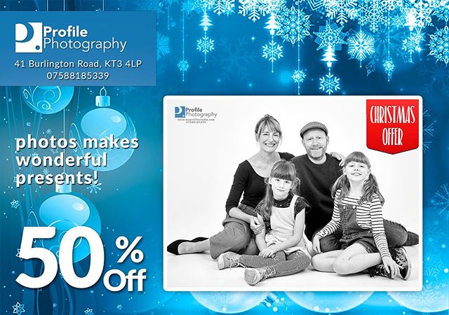 Christmas Offer #christmasphotoshoot #portraitphotography #photographystudio