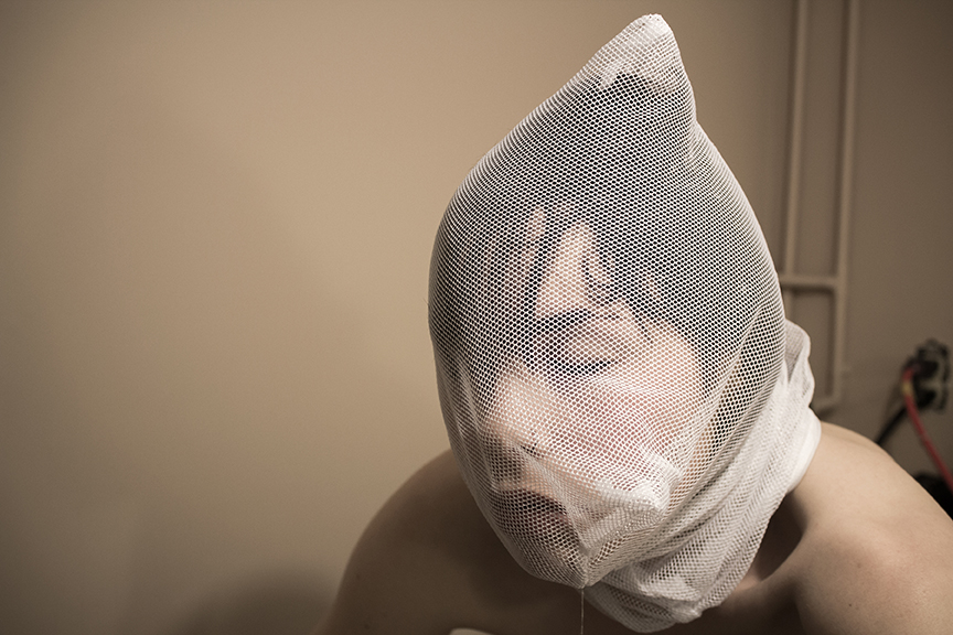 mesh, laundry room, myself
