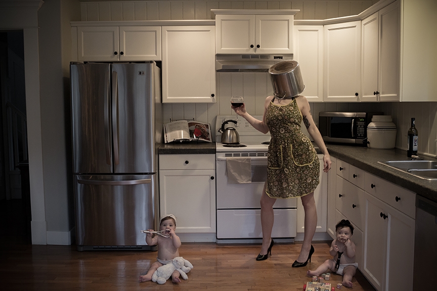 kitchen, domestic, twins