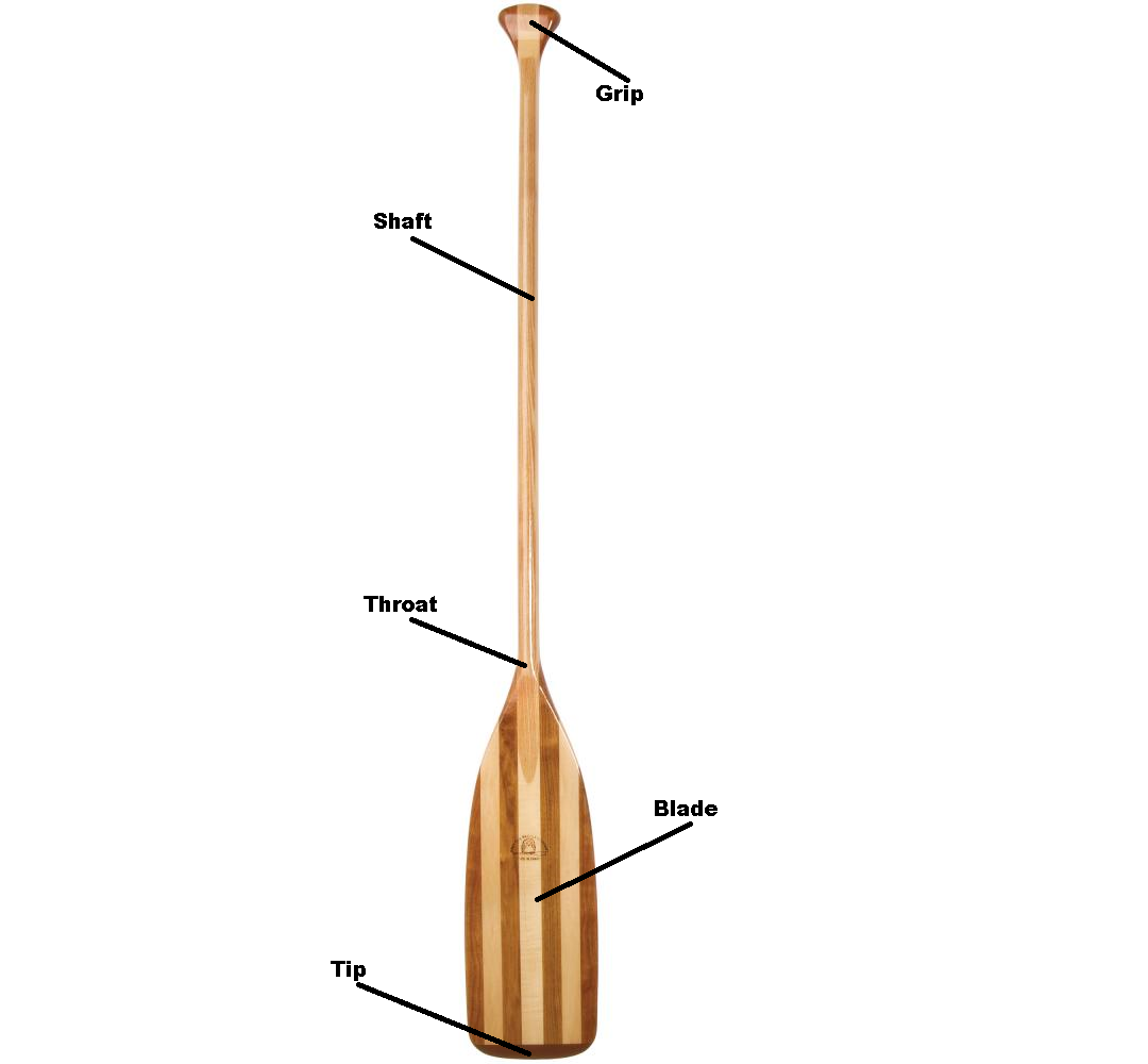 Parts of a Canoe Paddle — ScouterLife