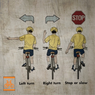 Bicycle Hand Signals — ScouterLife