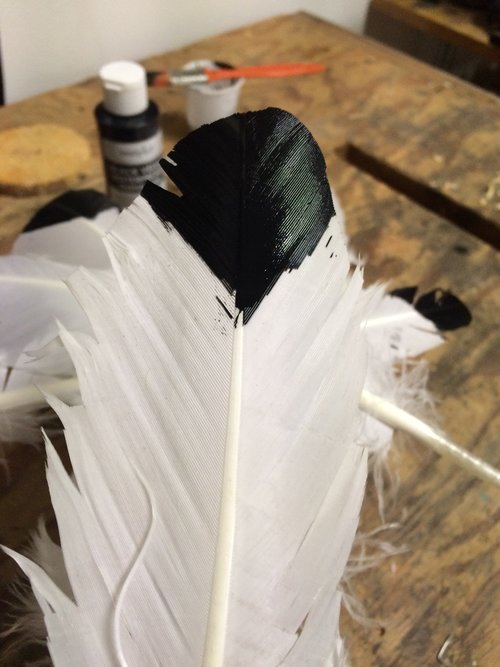  Faux Feathers