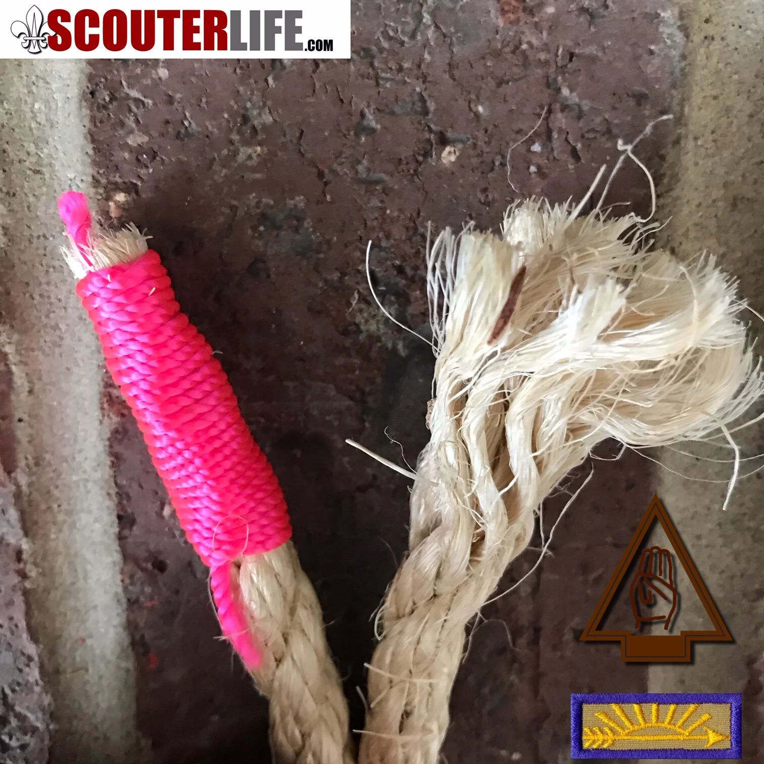 Types Of Rope Whippings | Common Whipping Knot – LRPJJK